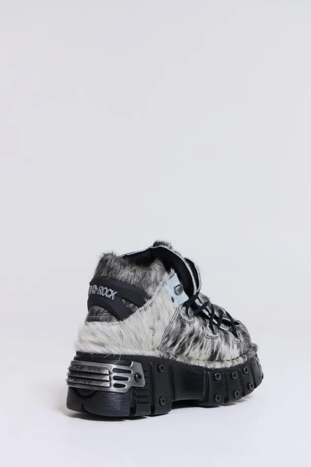 Jaded London Accessories MenUnisex Mustang Tower Boots Grey