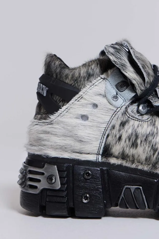 Jaded London Accessories MenUnisex Mustang Tower Boots Grey