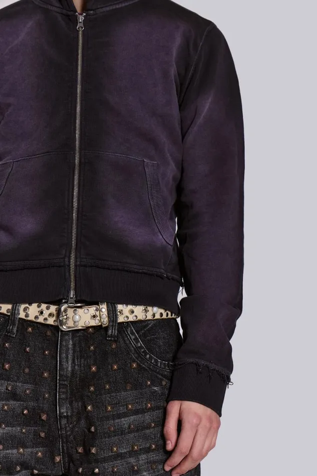 Jaded London Baggy Jeans Men Washed Black Stud Scott Jean Black