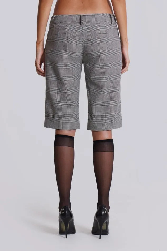 Jaded London CoOrds Women Elara Tailored Shorts Grey