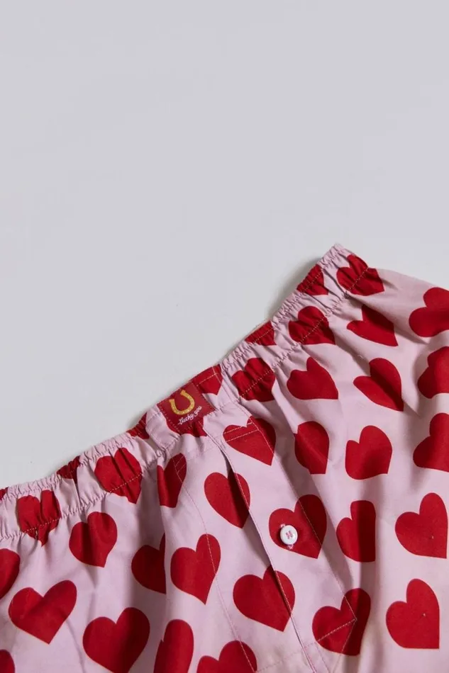 Jaded London Shorts and Jorts Women Lucky Boxers Pink