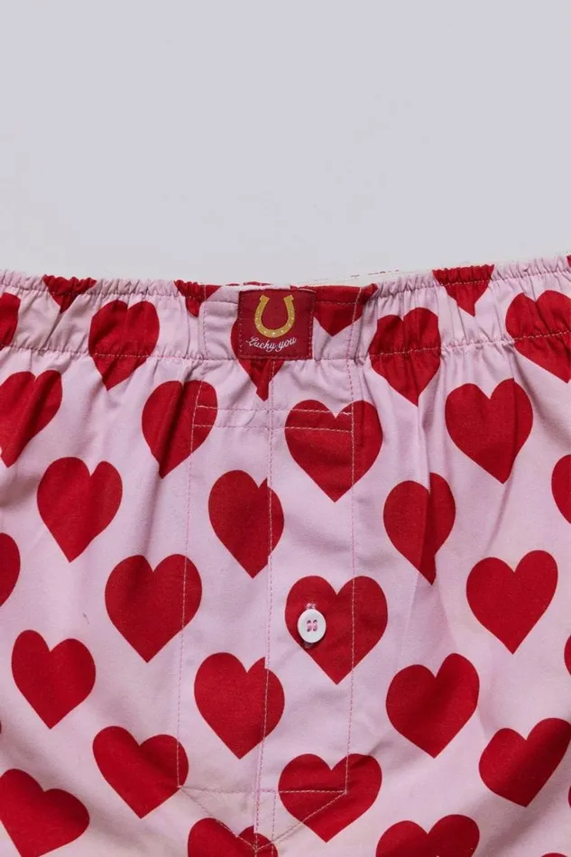 Jaded London Shorts and Jorts Women Lucky Boxers Pink Jaded London Shorts and Jorts Women Lucky Boxers Pink