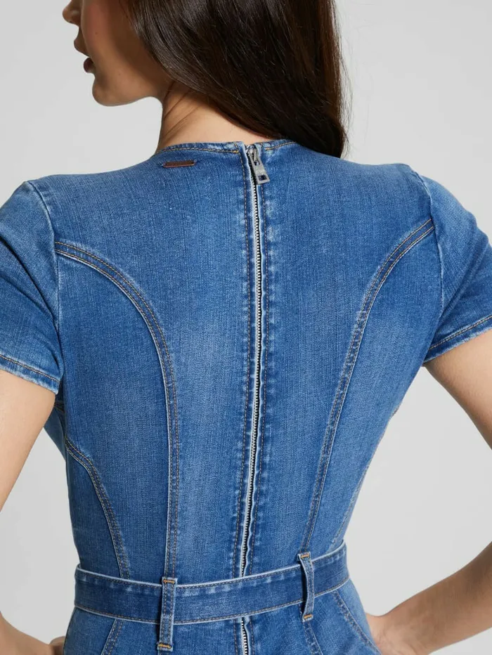 Jeans and Denim Eco Leslie Denim Jumpsuit Alta Wash 8211 GUESS Women Jeans and Denim Eco Leslie Denim Jumpsuit Alta Wash 8211 GUESS Women