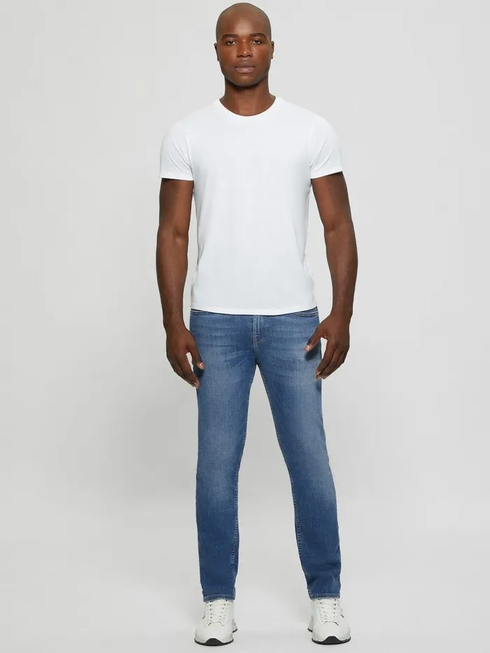Jeans and Denim Eco LowRise Slim Straight Jeans Brasco 8211 GUESS Men