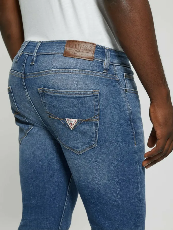 Jeans and Denim Eco LowRise Slim Straight Jeans Brasco 8211 GUESS Men Jeans and Denim Eco LowRise Slim Straight Jeans Brasco 8211 GUESS Men
