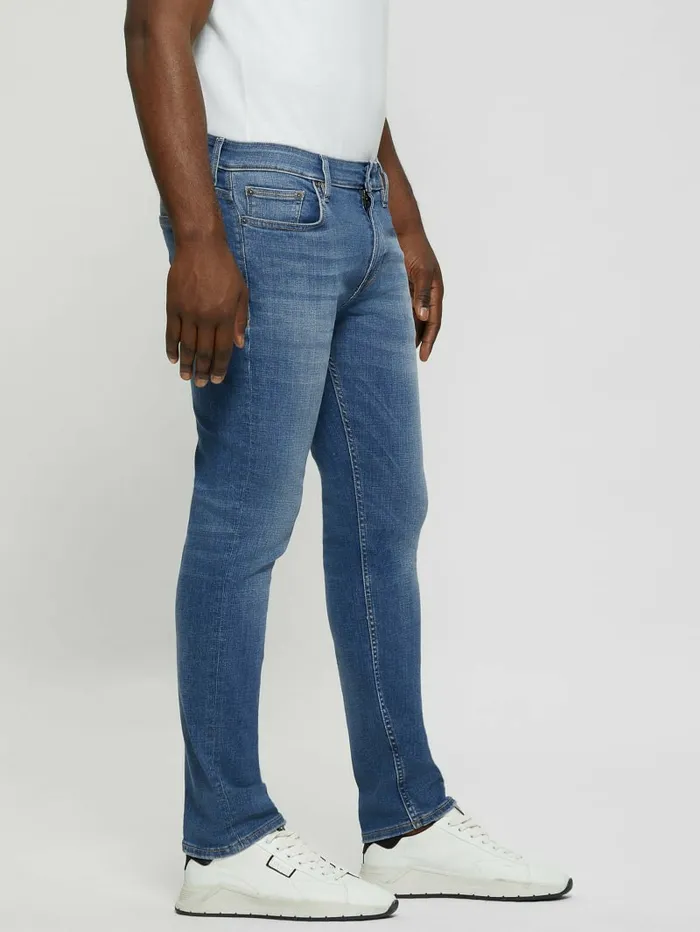 Jeans and Denim Eco LowRise Slim Straight Jeans Brasco 8211 GUESS Men Jeans and Denim Eco LowRise Slim Straight Jeans Brasco 8211 GUESS Men