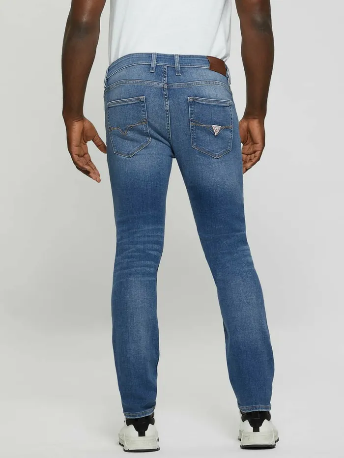 Jeans and Denim Eco LowRise Slim Straight Jeans Brasco 8211 GUESS Men Jeans and Denim Eco LowRise Slim Straight Jeans Brasco 8211 GUESS Men