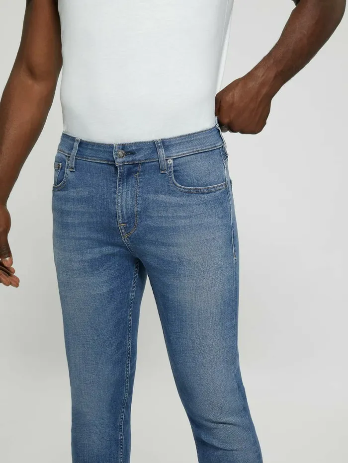 Jeans and Denim Eco LowRise Slim Straight Jeans Brasco 8211 GUESS Men Jeans and Denim Eco LowRise Slim Straight Jeans Brasco 8211 GUESS Men