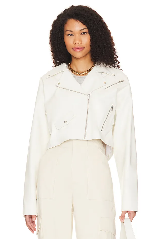 Jette Moto Jacket Bright White Women Lovers and Friends Jackets and Coats Jette Moto Jacket Bright White Women Lovers and Friends Jackets and Coats