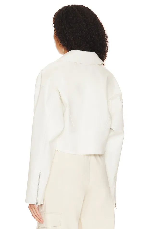 Jette Moto Jacket Bright White Women Lovers and Friends Jackets and Coats Jette Moto Jacket Bright White Women Lovers and Friends Jackets and Coats
