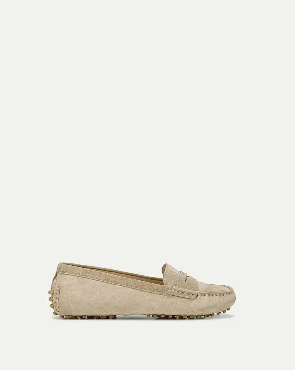 Jia Driving Loafer Sand Women Veronica Beard Shoes