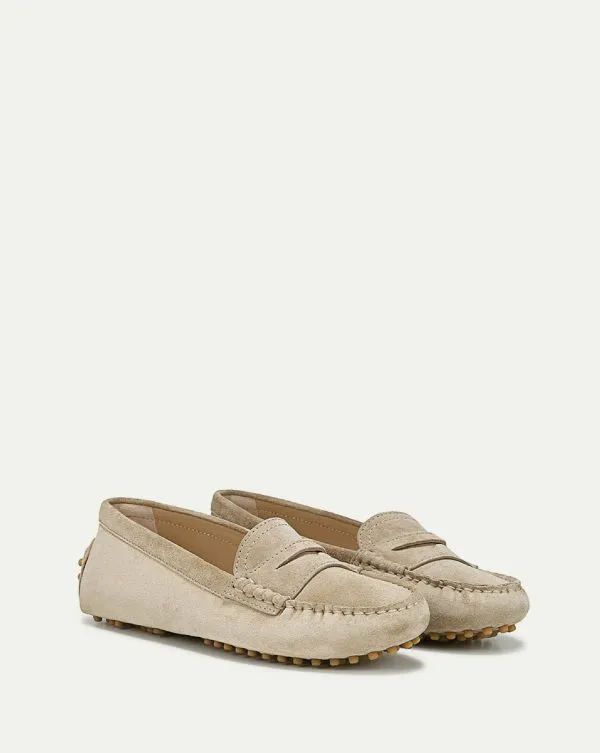 Jia Driving Loafer Sand Women Veronica Beard Shoes Jia Driving Loafer Sand Women Veronica Beard Shoes