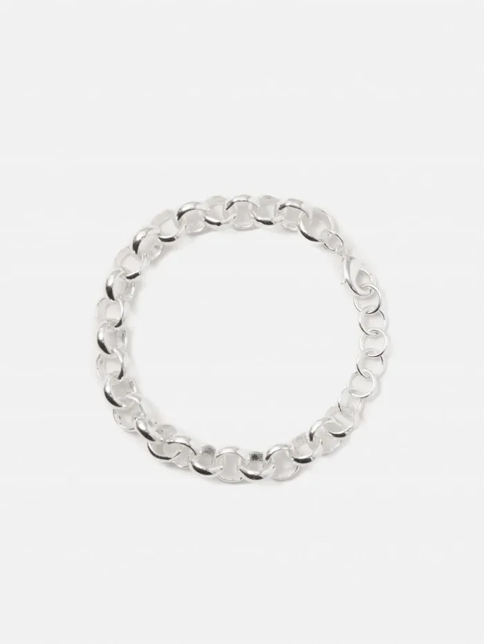 Jigsaw Belcher Chain Bracelet Silver Women Party