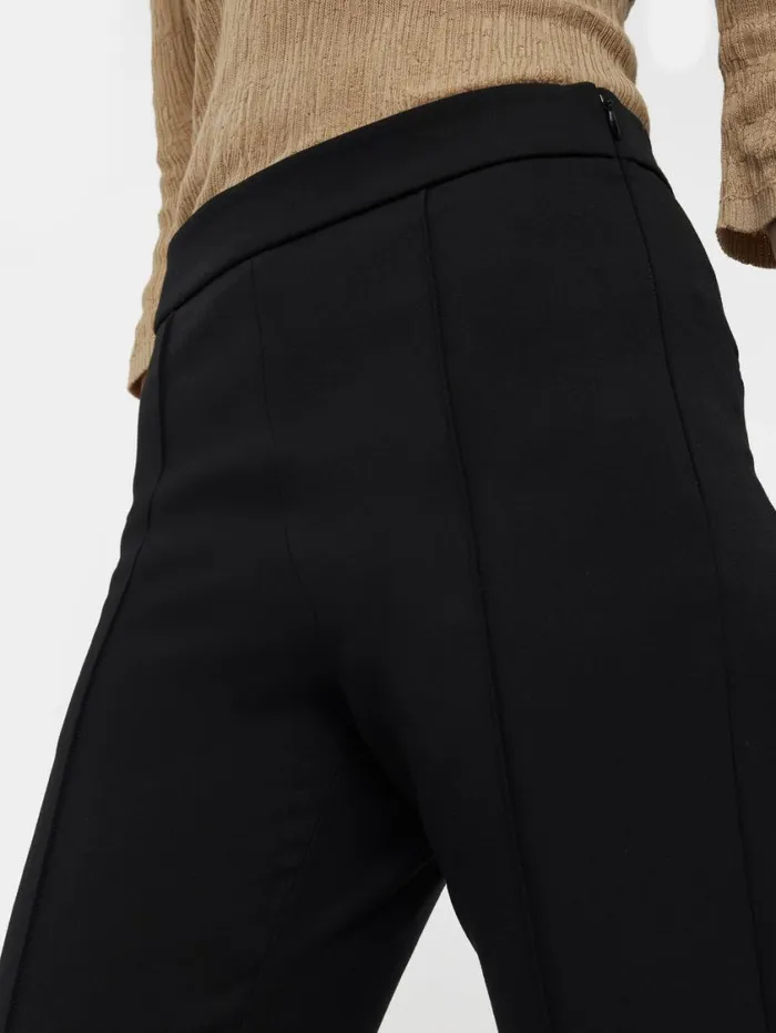 Jigsaw Bi Stretch Cigarette Trouser Black Women Trousers
