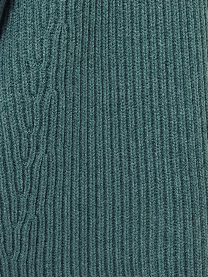 Jigsaw Cotton Blend Faroe Fishermans Blue Women Knitwear and Cashmere