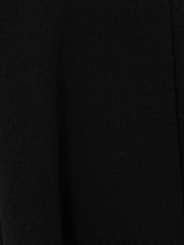 Jigsaw Double Faced Contrast Cape Black Women Knitwear and Cashmere