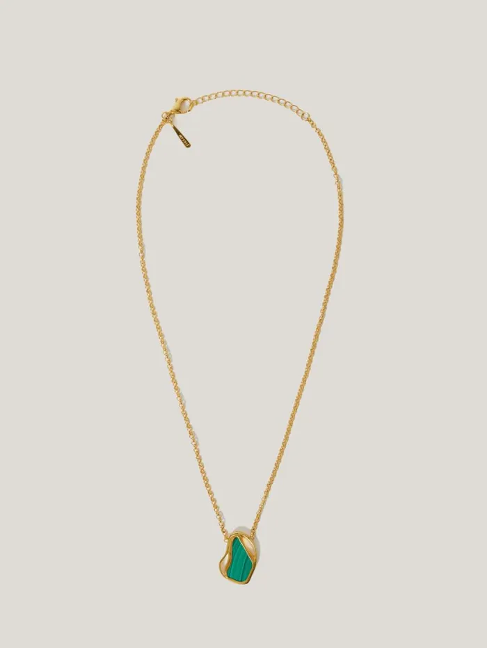 Jigsaw Gold Vermeil Necklace Gold Women Jewellery