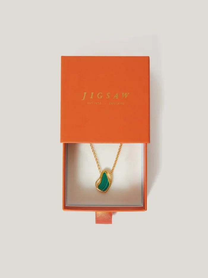 Jigsaw Gold Vermeil Necklace Gold Women Jewellery