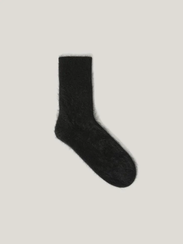 Jigsaw Halo Cashmere Sock Black Women Knitwear and Cashmere
