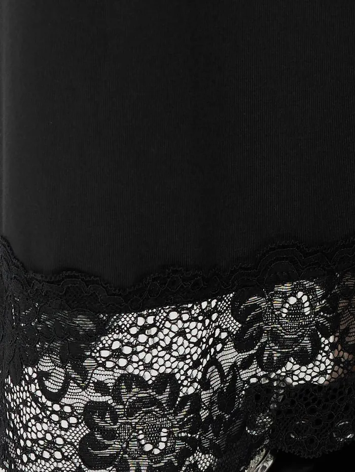 Jigsaw Modal Lace Pyjama Trouser Black Women Pyjamas and Loungewear