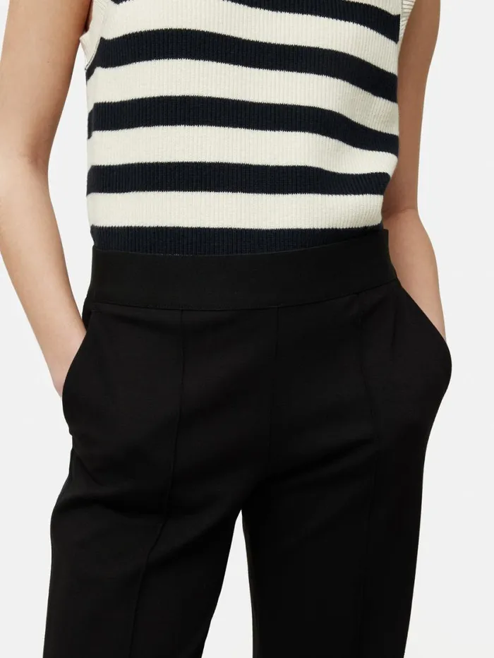 Jigsaw Ponte Jersey Trouser Black Women Suits and Tailoring