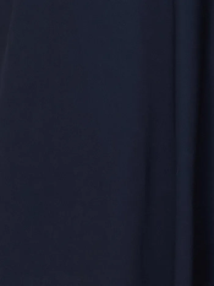 Jigsaw Satin Bias Asymmetric Skirt Navy Women Skirts
