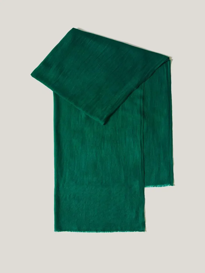 Jigsaw Wool Silk Pashmina Green Women Knitwear and Cashmere