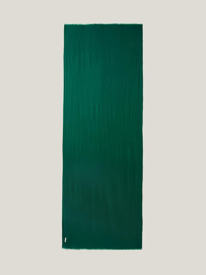 Jigsaw Wool Silk Pashmina Green Women Knitwear and Cashmere