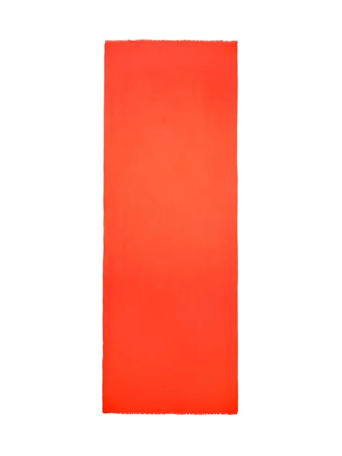 Jigsaw Wool Silk Pashmina Orange Women Knitwear and Cashmere
