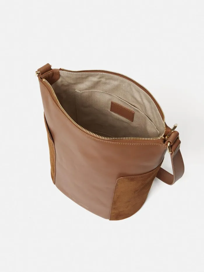 Jigsaw York Slouchy Bucket Bag Tan Women Wallets and Card Holders