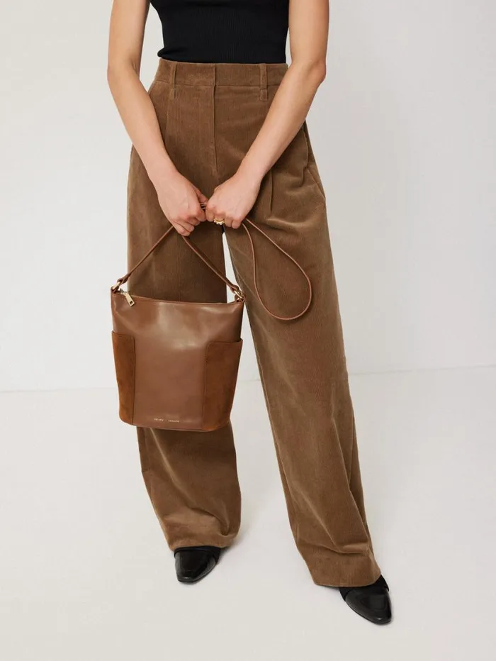 Jigsaw York Slouchy Bucket Bag Tan Women Wallets and Card Holders