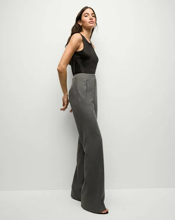Jude Pant Heather Grey Women Veronica Beard Pants Jude Pant Heather Grey Women Veronica Beard Pants