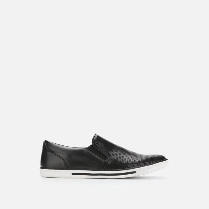 Kenneth Cole Center Slip On Sneaker Black Men Sneakers