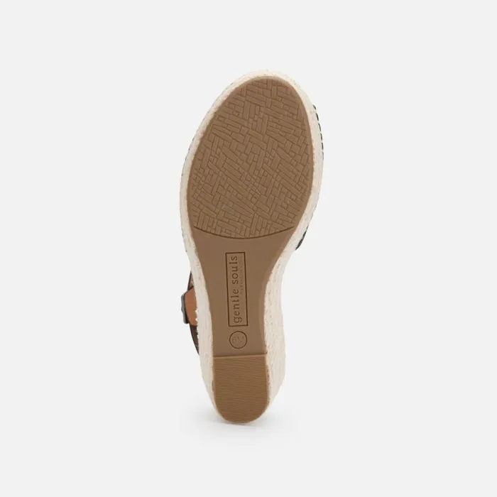 Kenneth Cole Charli Espadrille Wedge Sandal Mushroom Women Gentle Souls