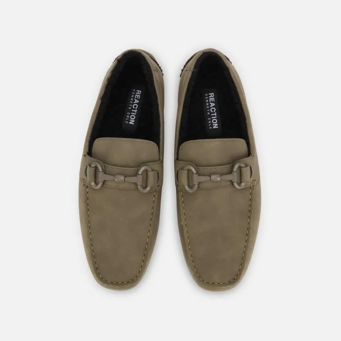 Kenneth Cole Dawson Bit Driver Cozy Olive Men Loafers