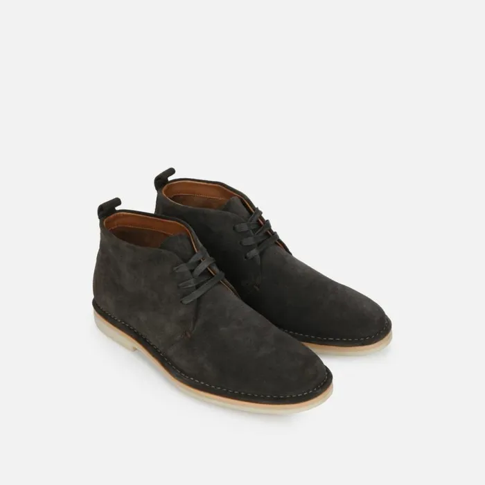 Kenneth Cole Desert Suede Chukka Boot Grey Men Boots
