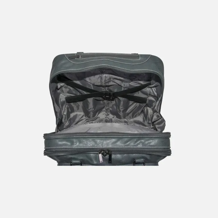 Kenneth Cole Double Compartment Top Zip 16034 Wheeled Computer Overnighter Grey Men Bags Kenneth Cole Double Compartment Top Zip 16034 Wheeled Computer Overnighter Grey Men Bags