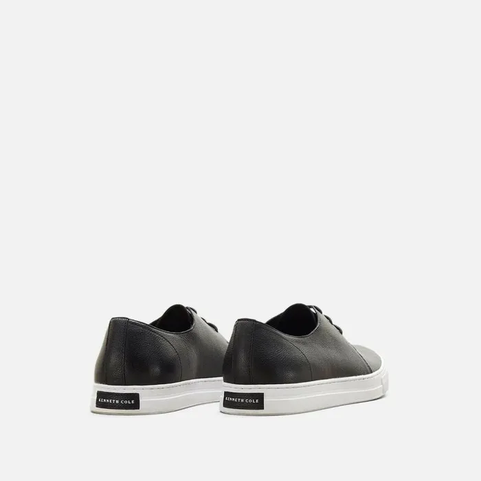 Kenneth Cole Double Shuffle Pebbled Leather Sneaker Select Men Sneakers