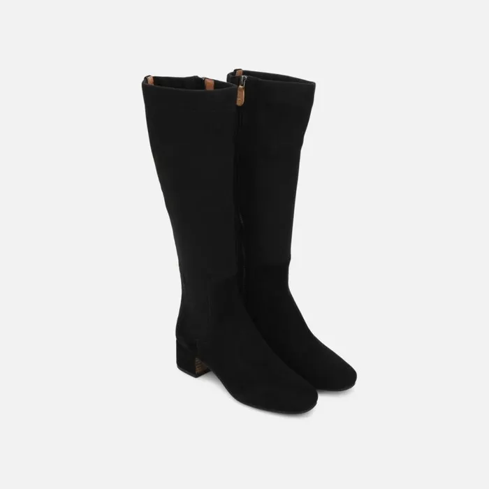 Kenneth Cole Ella Zip Boot Black Women Boots Booties