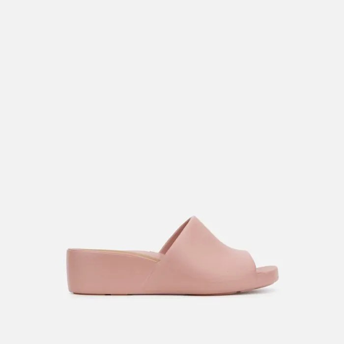 Kenneth Cole Gisele Wedge Slide Sandal Pink Clay Women Gentle Souls