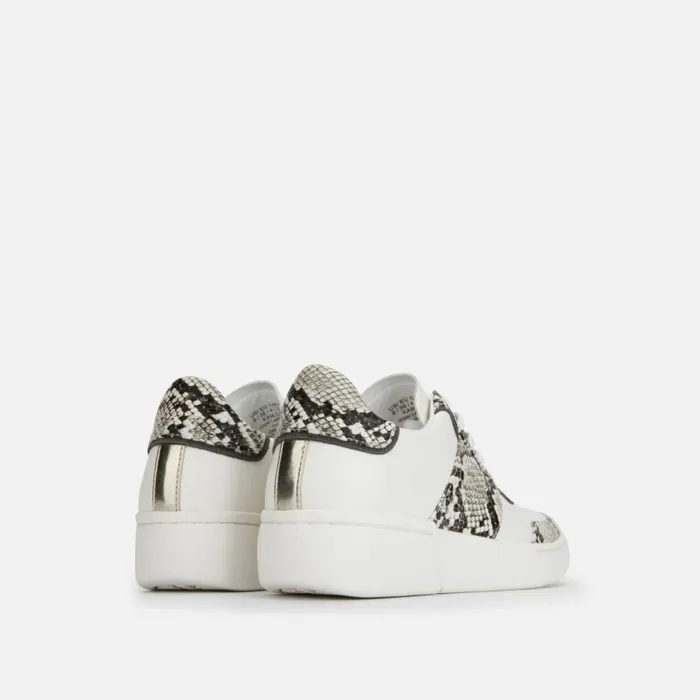 Kenneth Cole Kam Court Sneaker Blackwhite Snake Combo Women Sneakers