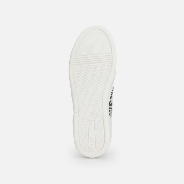 Kenneth Cole Kam Court Sneaker Blackwhite Snake Combo Women Sneakers