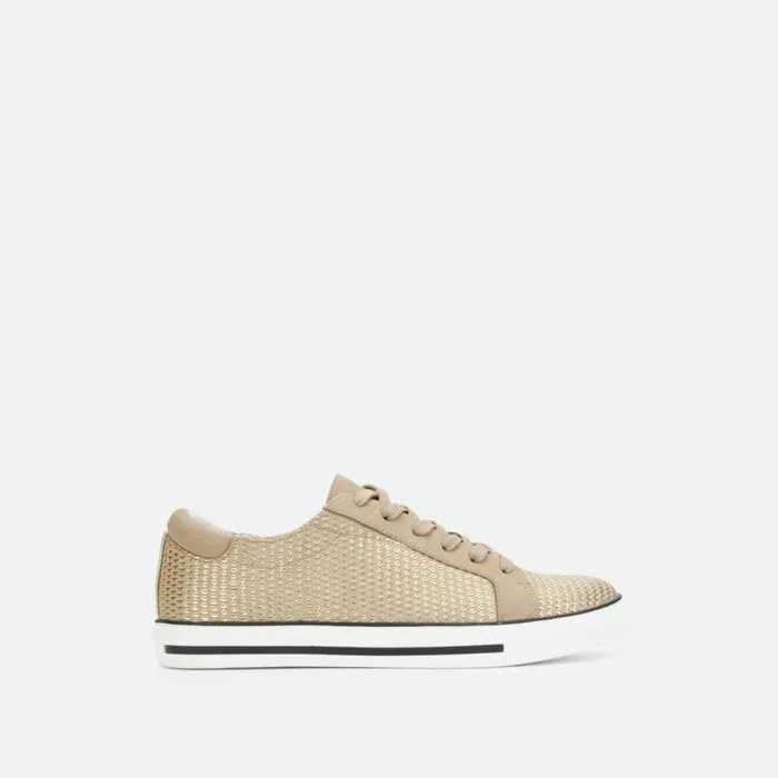Kenneth Cole Kam Stripe Sand Multi Women Sneakers