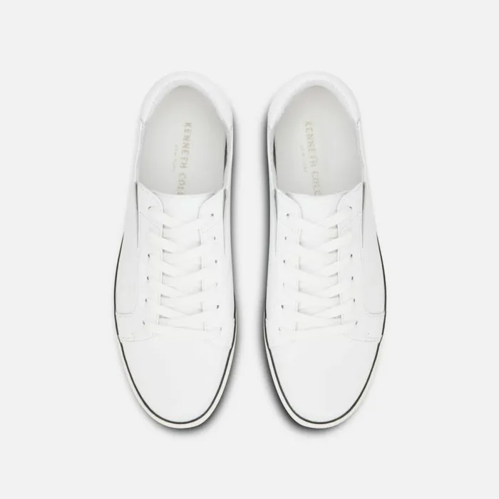 Kenneth Cole Kam Stripe White Women Sneakers Kenneth Cole Kam Stripe White Women Sneakers