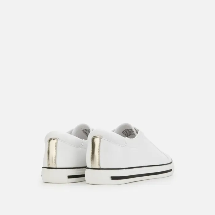 Kenneth Cole Kam Stripe White Women Sneakers Kenneth Cole Kam Stripe White Women Sneakers