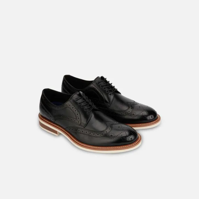 Kenneth Cole Klay Flex Lace Up D Black Men Oxfords