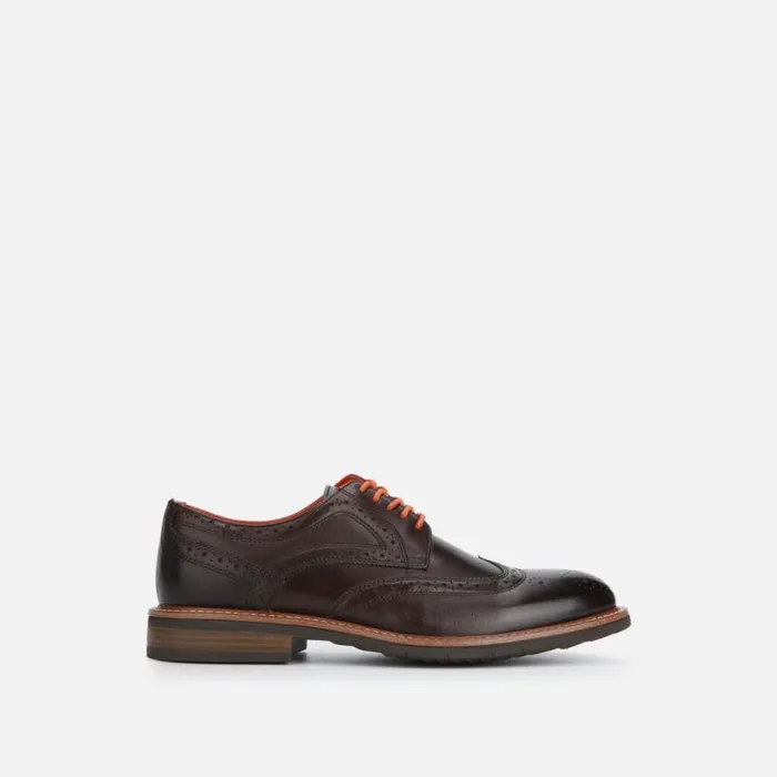 Kenneth Cole Klay Flex Lace Up D Brown Men Oxfords