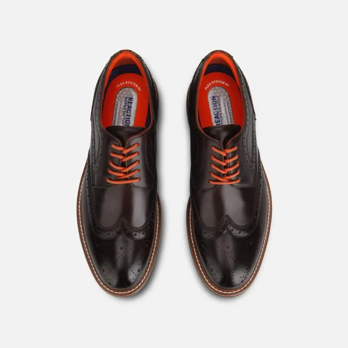 Kenneth Cole Klay Flex Lace Up D Brown Men Oxfords Kenneth Cole Klay Flex Lace Up D Brown Men Oxfords