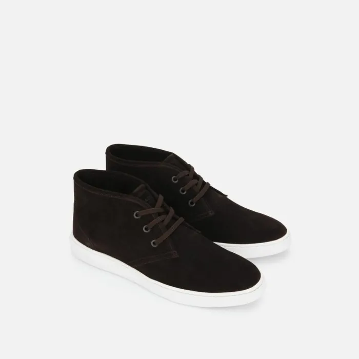 Kenneth Cole Liam Suede Chukka Sneaker Chocolate Men Sneakers