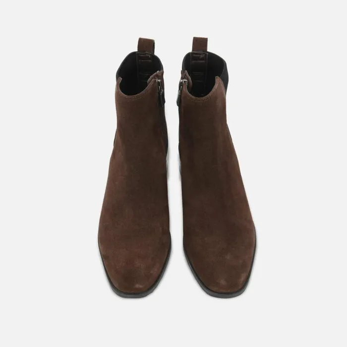 Kenneth Cole Salt Stretch Bootie Chocolate Women Boots Booties